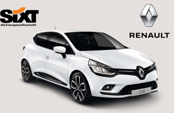 Sixt rent a car’dan Renault Clio Araç Kiralama