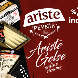 aristegelse.com %20 İndirim Kuponu