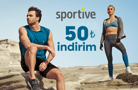 Sportive.com.tr 50TL İndirim Kuponu